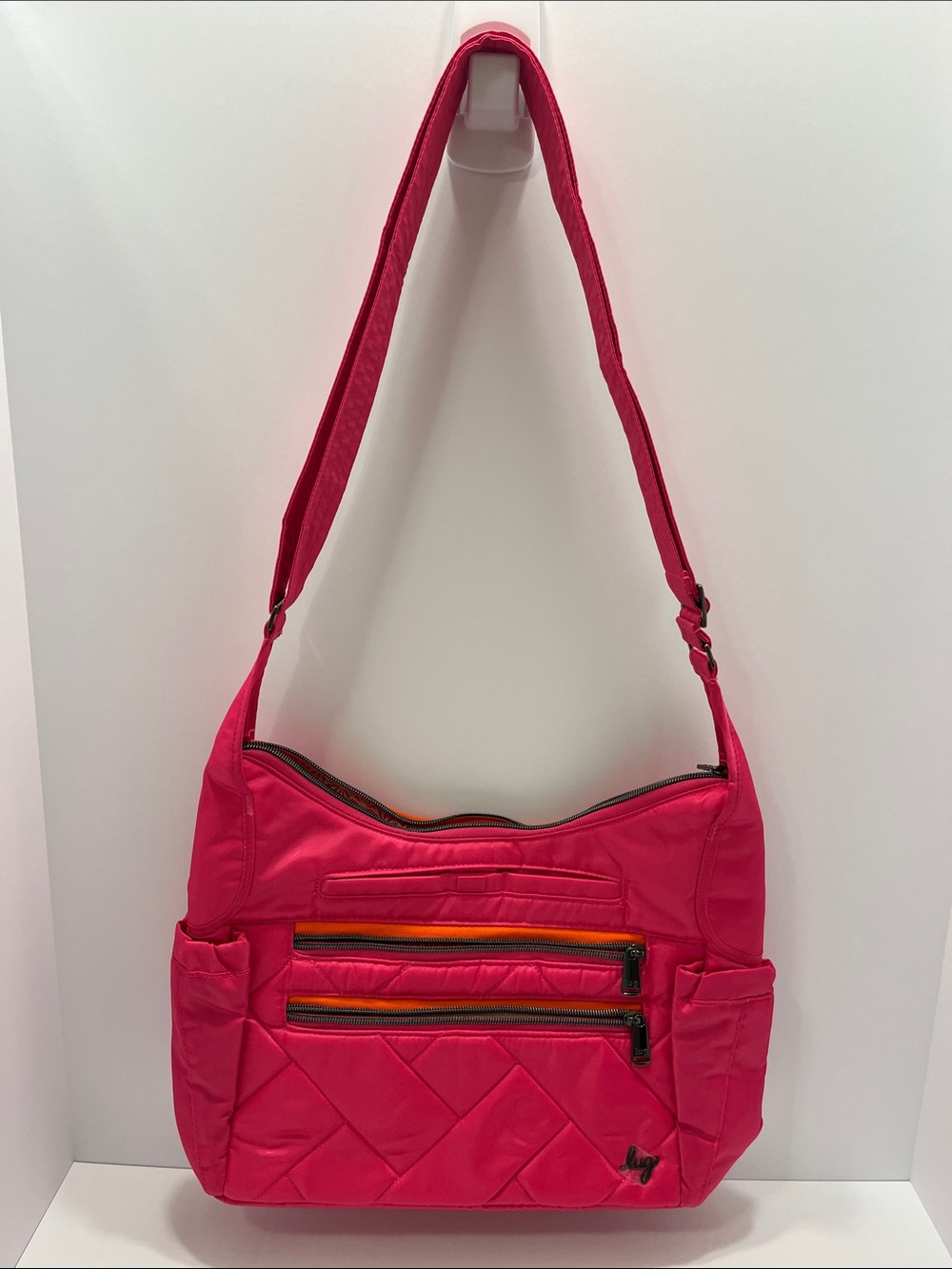 LUG - NWOT - Camper SE Crossbody Bag - Rosette Pink